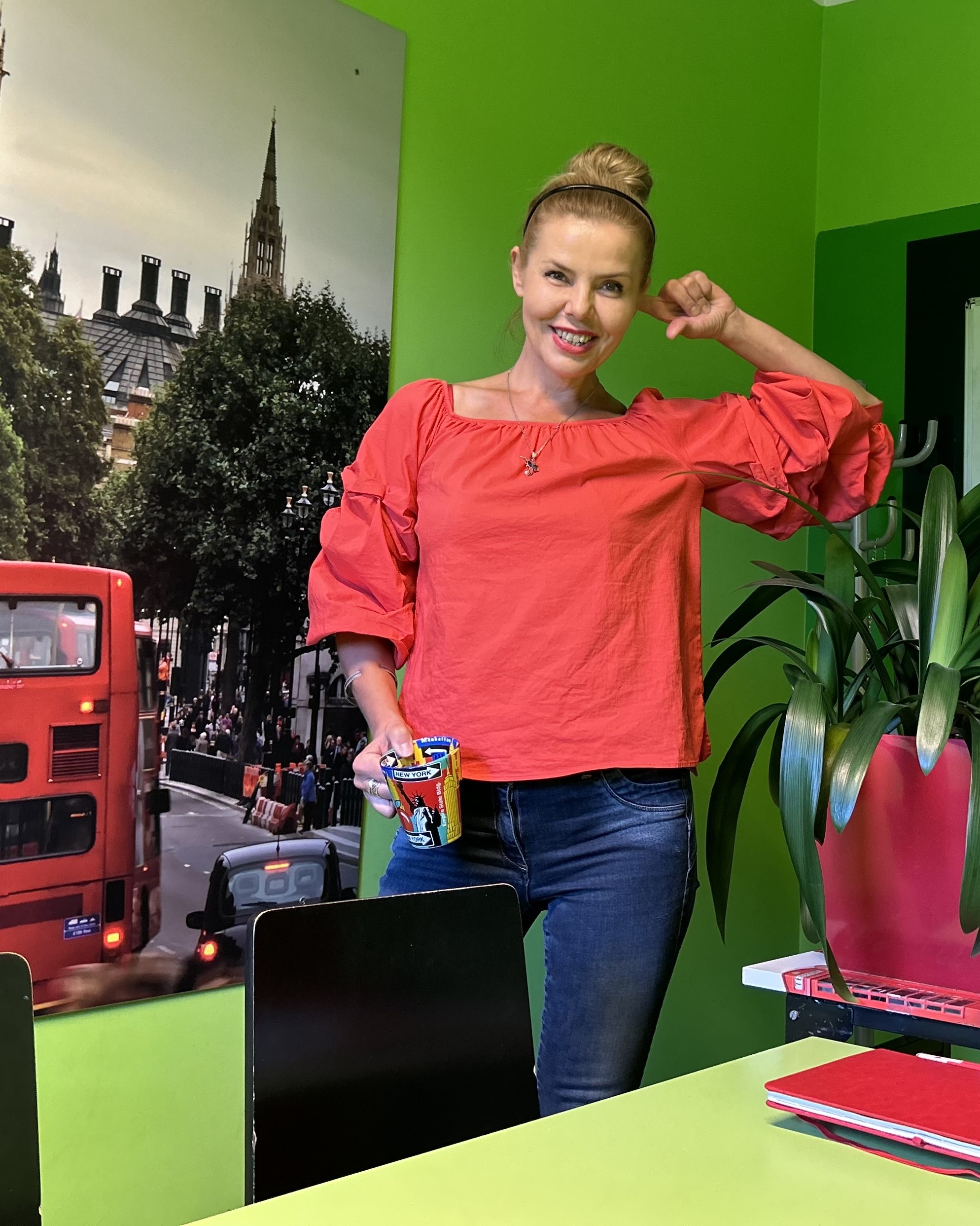 Właścicielka Prymus - nauczycielka angielskiego